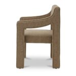 Elise Dining Chair Ochre YM-1027-20 YM 1027 20 Elise side left shadsilo