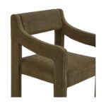 Elise Dining Chair Cedar Green YM-1027-27 YM 1027 27 Elise closeup shadsilo