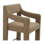 Elise Counter Stool Ochre YM-1028-20 YM 1028 20 Elise closeup shadsilo