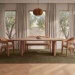 Martens Dining Bench Tan Leather YM-1032-03 YM 1032 03 10