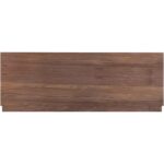 Round Off Queen Bed Walnut Brown 16 Round Off Queen Bed Walnut Brown YR-1005-03-0 YR 1005 03 03