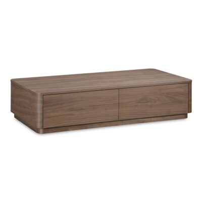 Round Off Coffee Table Walnut Brown YR-1007-03 YR 1007 03 01