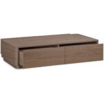 Round Off Coffee Table Walnut Brown YR-1007-03 YR 1007 03 04