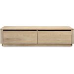 Round Off Coffee Table Natural Oak YR-1007-24 YR 1007 24 03