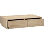 Round Off Coffee Table Natural Oak YR-1007-24 YR 1007 24 04