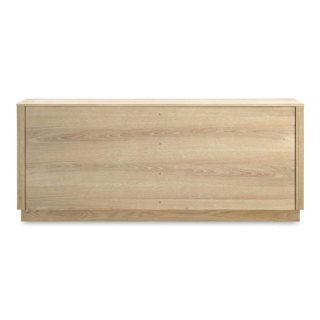 Round Off Sideboard Natural Oak - Image 4