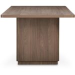 Round Off Small Dining Table Walnut Brown YR-1009-03-0 YR 1009 03 02