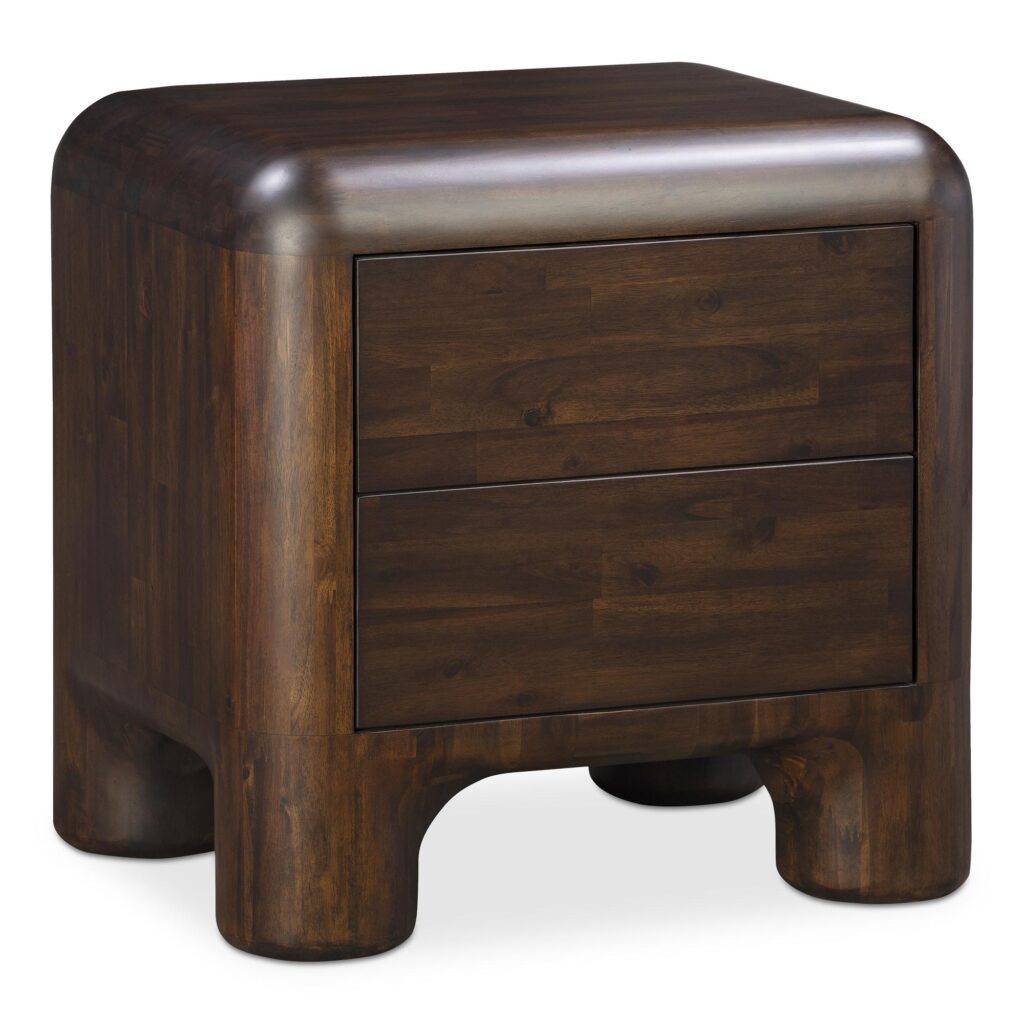 Rowan Nightstand Dark Brown - Image 2