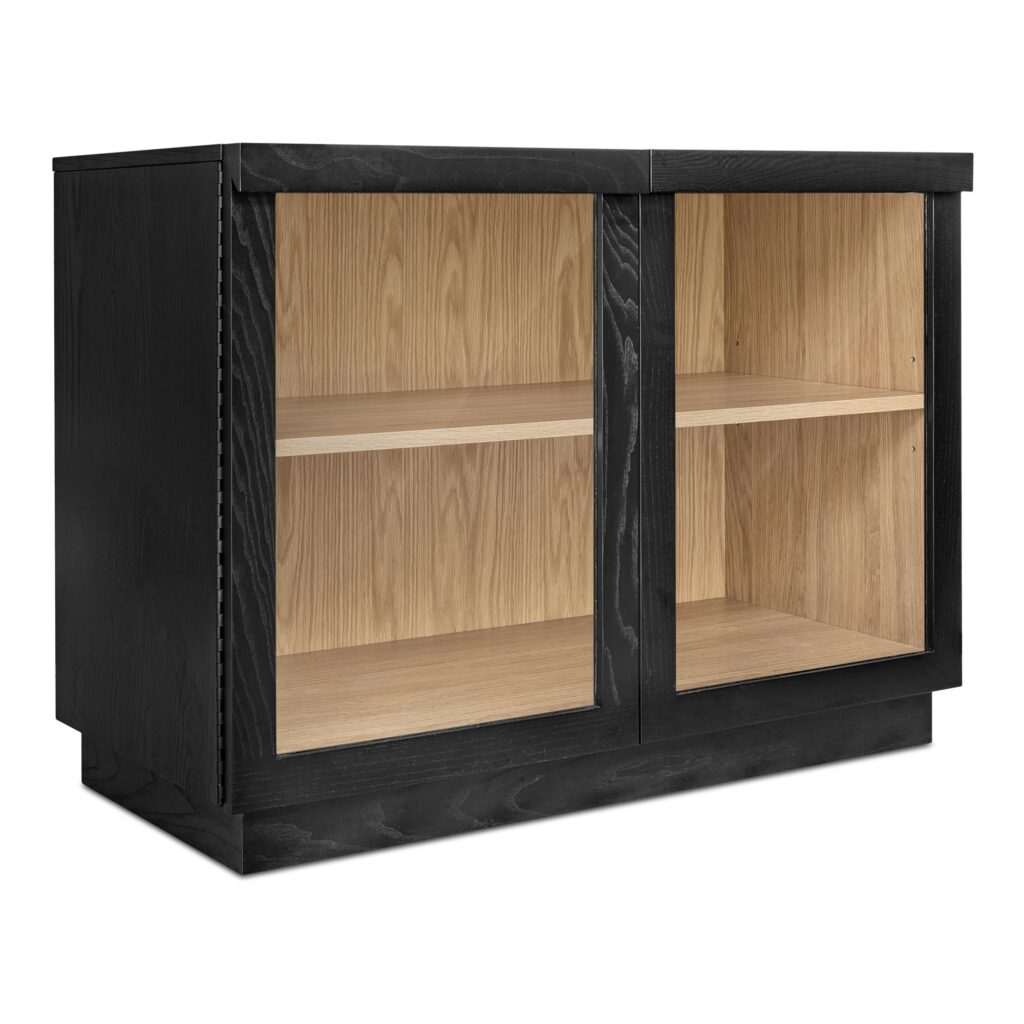 Charlotte Small Cabinet Black - Image 2