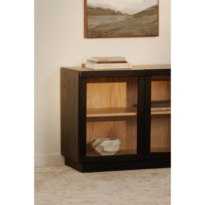 Charlotte Small Cabinet Black YR-1020-37 YR 1020 37 31