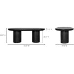 Rocca Dining Table Black ZT-1033-02-0 ZT 1033 02 70
