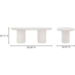 Rocca Dining Table Cream ZT-1033-05-0 ZT 1033 05 0 70