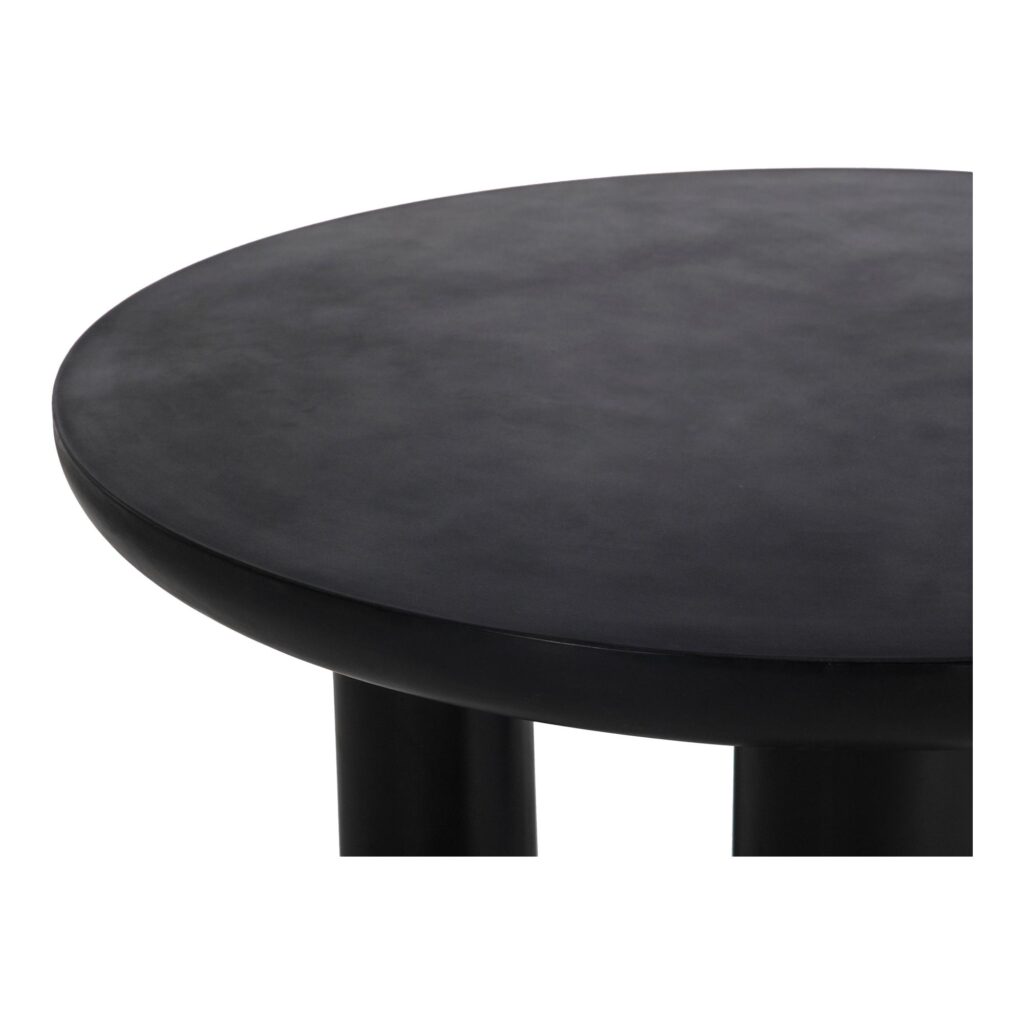 Rocca Round Dining Table Black - Image 4