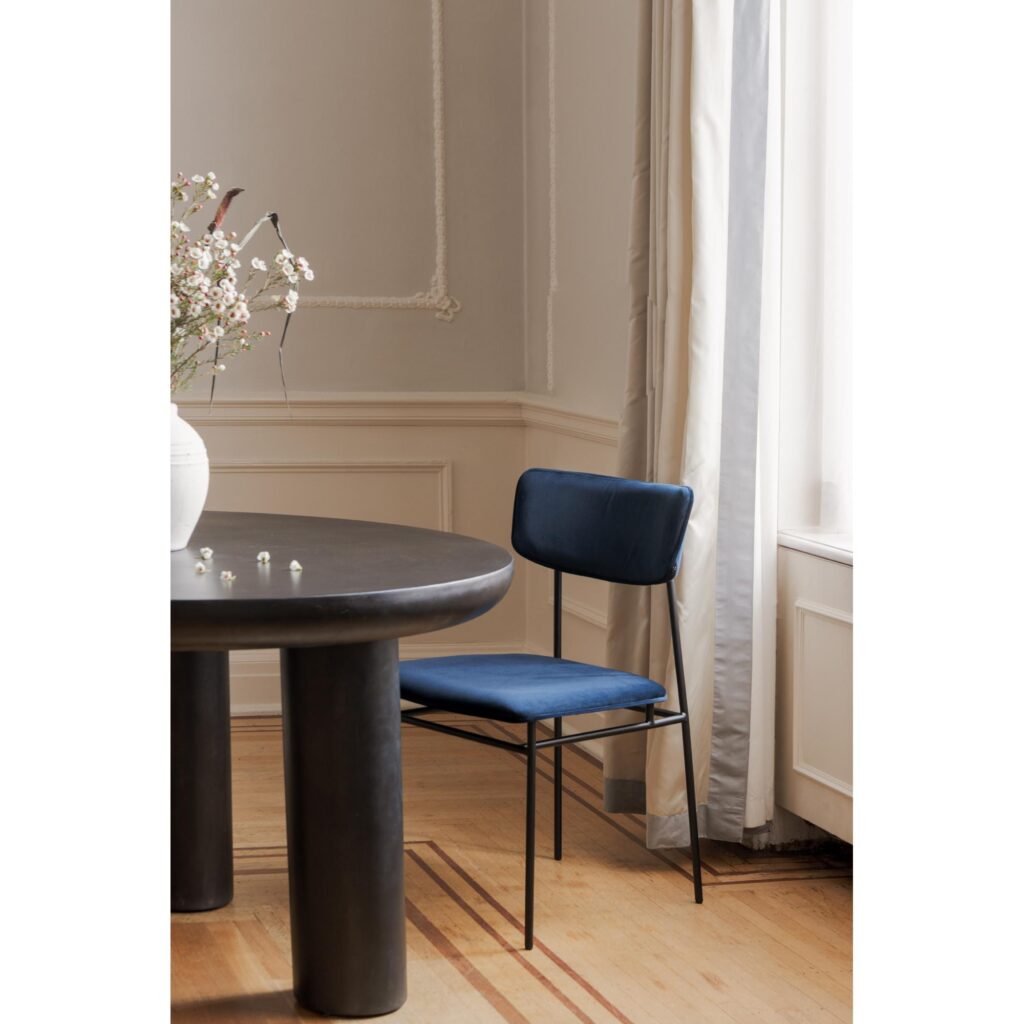 Rocca Round Dining Table Black - Image 5