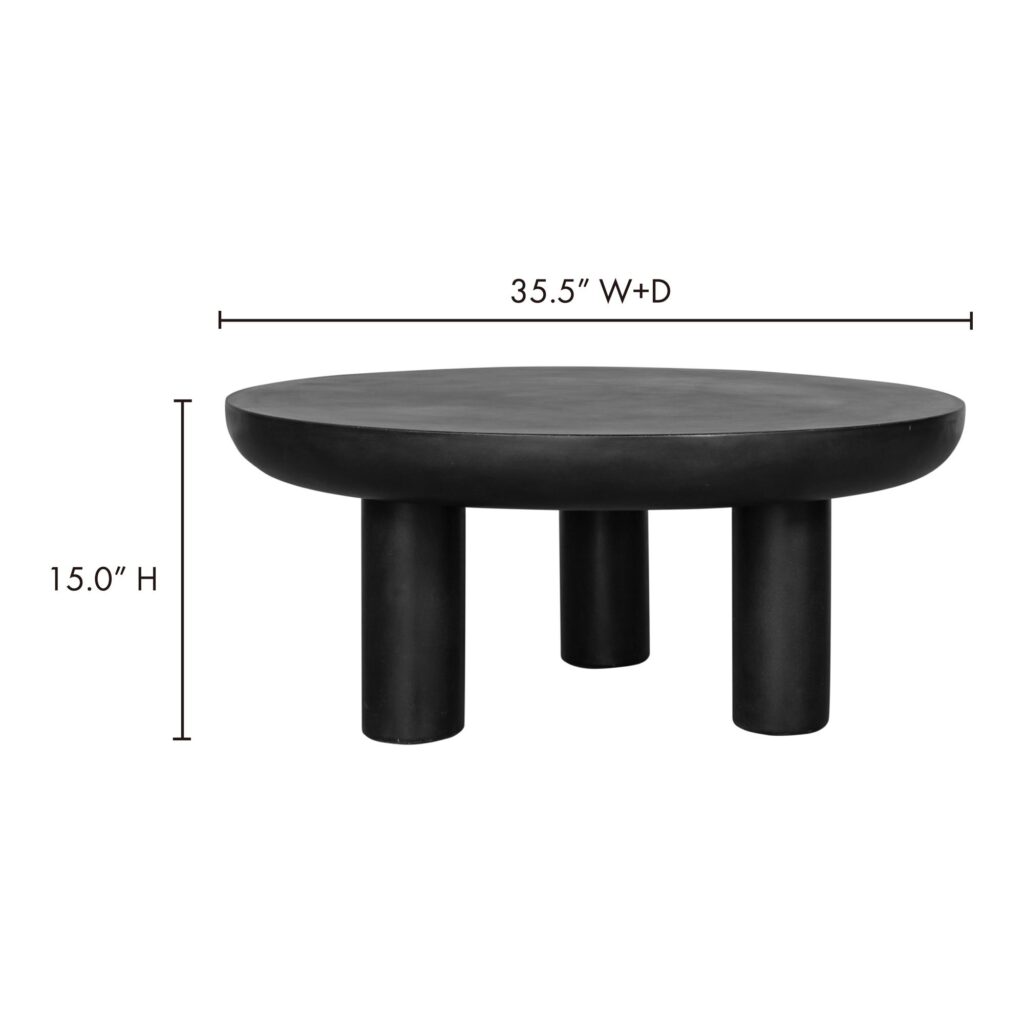 Rocca Coffee Table Black - Image 6