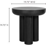 Rocca Side Table Black ZT-1036-02-0 ZT 1036 02 70