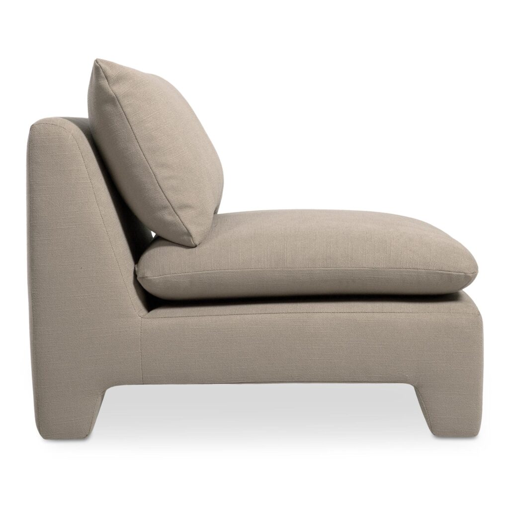 Estelle Lounge Chair Flax - Image 3