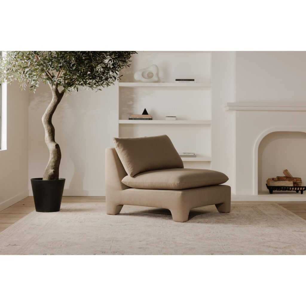 Estelle Lounge Chair Flax - Image 12