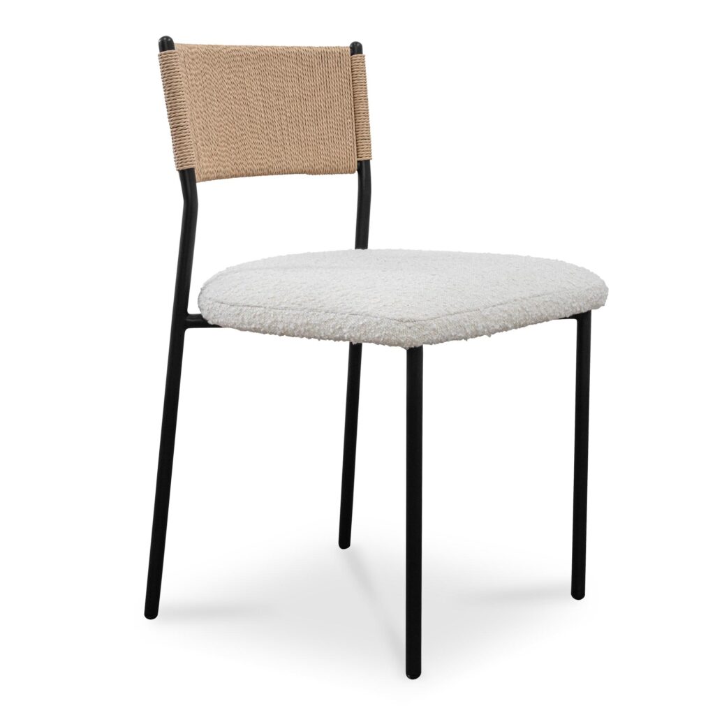 Foley Dining Chair White-Set Of Two - Image 2