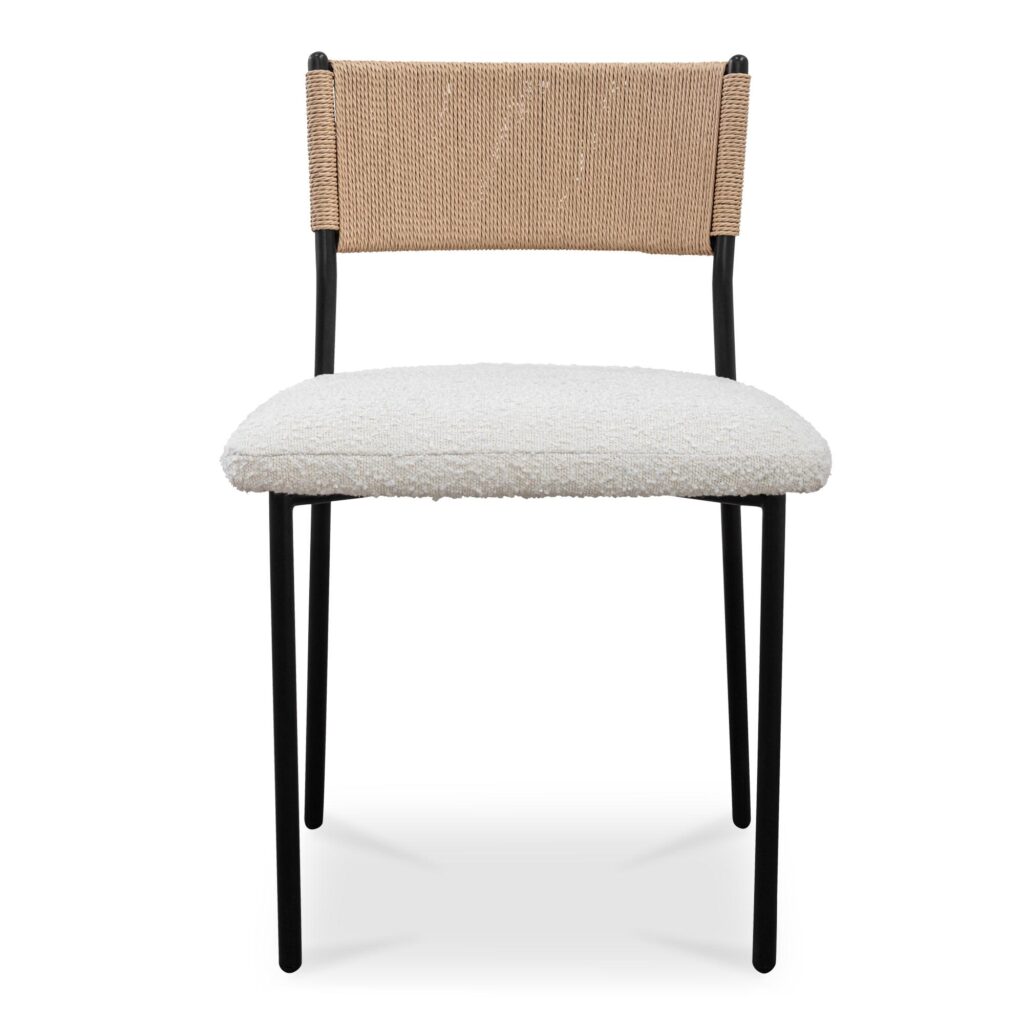 Foley Dining Chair White-Set Of Two - Image 4