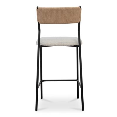 Foley Counter Stool White ZT-1046-18 ZT 1046 18 Foley back shadsilo