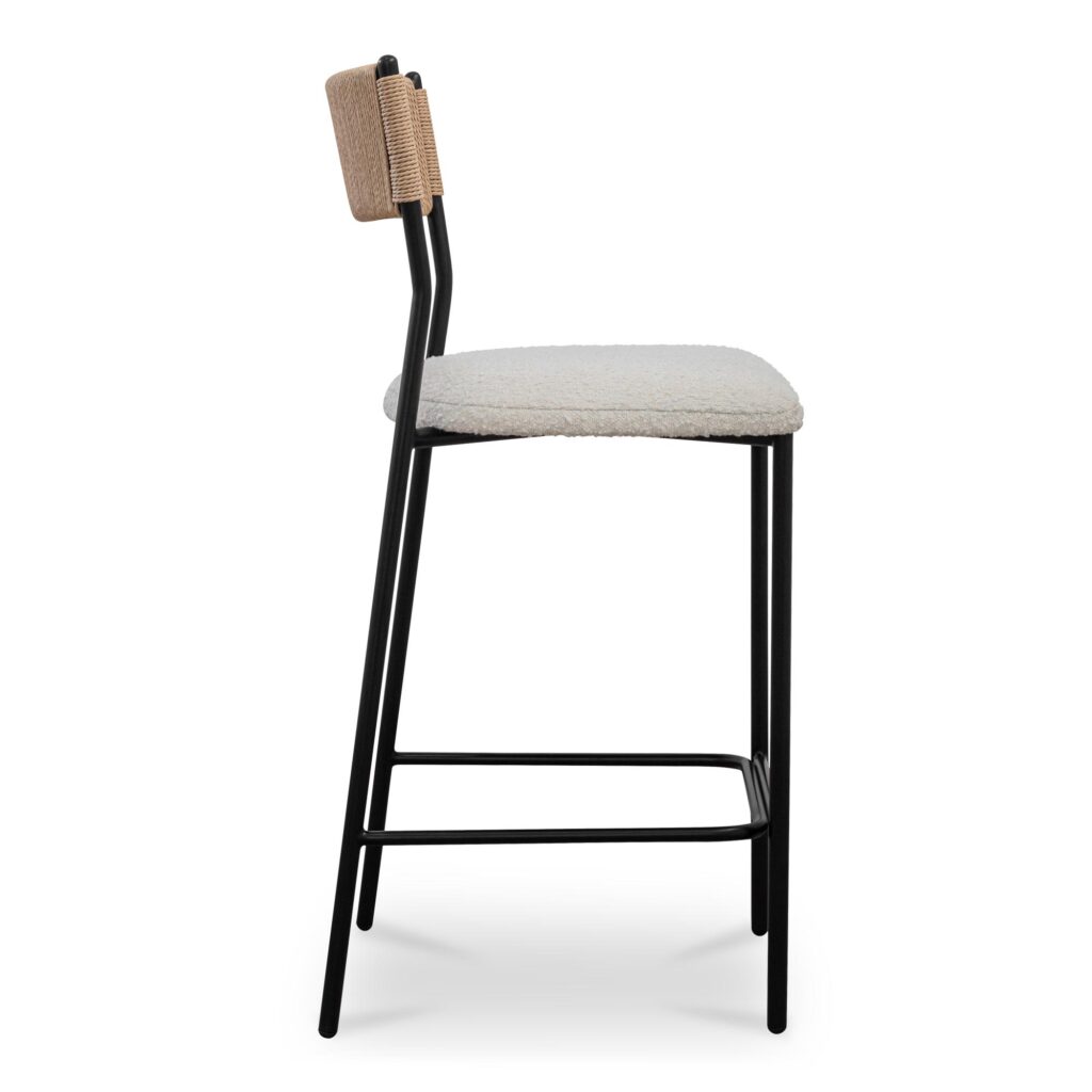 Foley Counter Stool White - Image 3