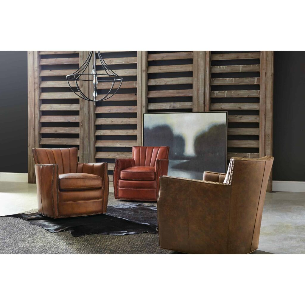 Carson Swivel Club Chair - Image 2