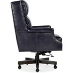 Beckett Genuine Leather Commercial Use Executive Chair 5 Beckett Genuine Leather Commercial Use Executive Chair GCSR4902 ec562 c7 048 side silo
