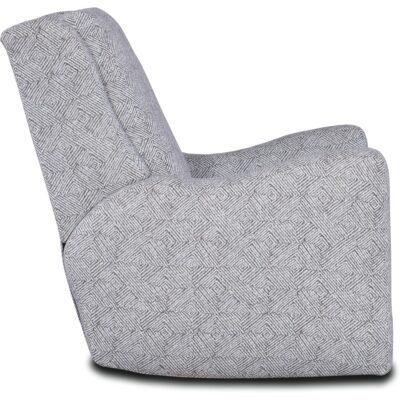 Dimitri Swivel Glider Recliner Solid Back - Power Recline LL20-056-P ll20 056 p 300369 84 side silo