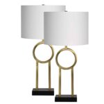Burlington Table Lamp (Set Of 2) 4 Burlington Table Lamp (Set Of 2) LPT1139-SET lpt1139 set x2 1