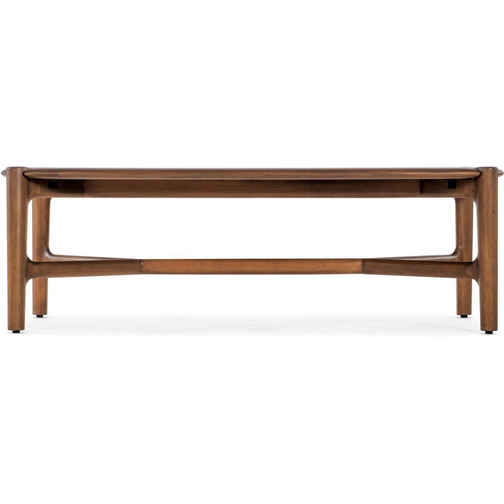 Harlow Soft Rectangle Coffee Table (Chestnut) - Image 2