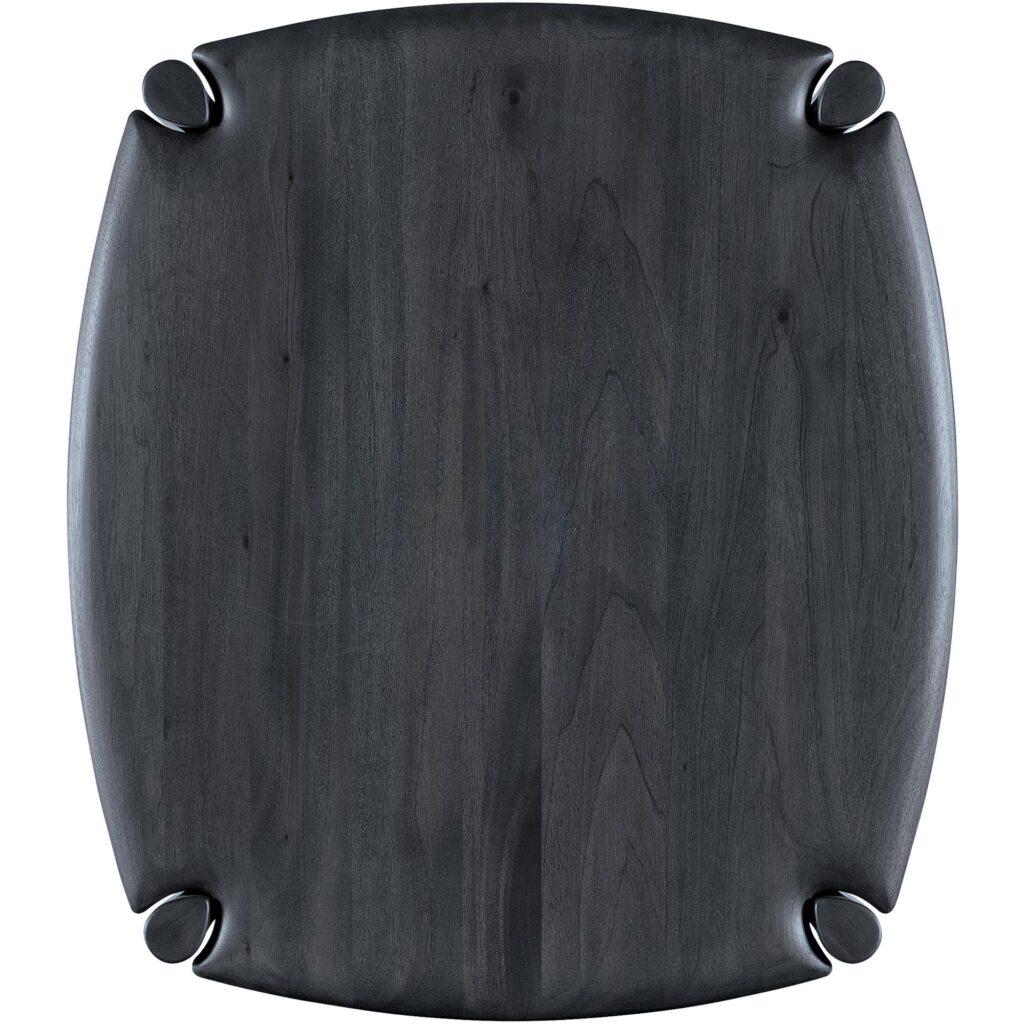 Harlow Rectangle Side Table (Black) - Image 3