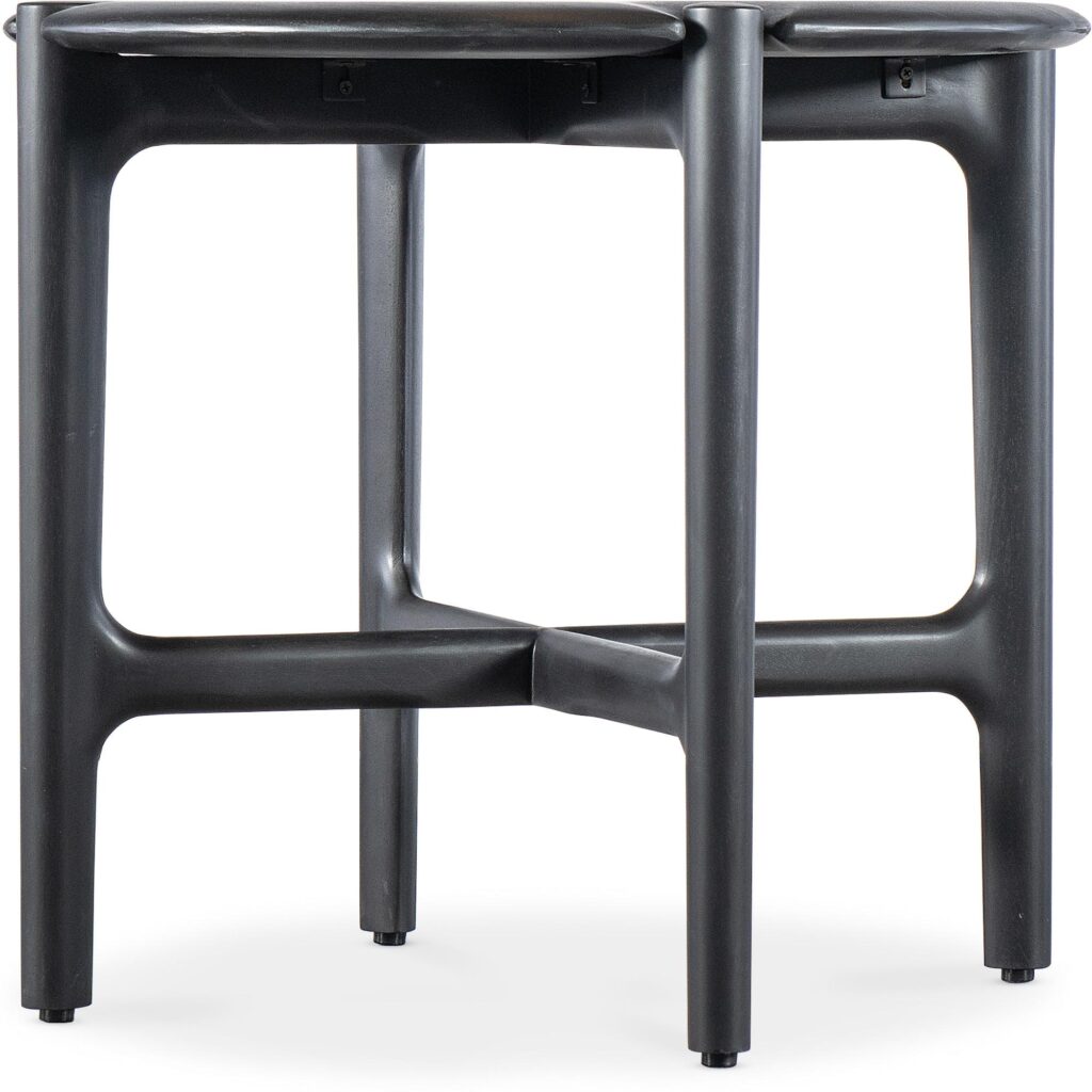 Harlow Round Side Table (Black)