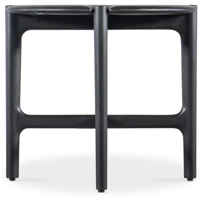 Harlow Round Side Table (Black) M03-80116-99 m03 80116 99 straight silo