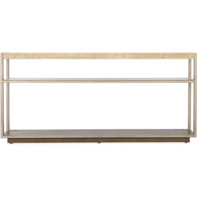 Hammon Travertine/Metal Console Table M11-80151-00 m11 80151 00 straight silo