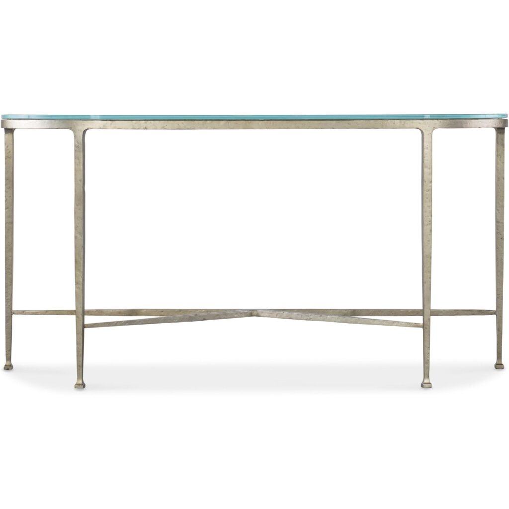 Cora Glass Top Console Table - Image 2