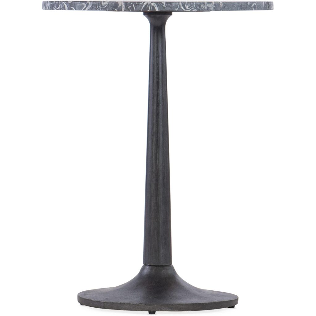 Estelle Marble & Metal Drink Table