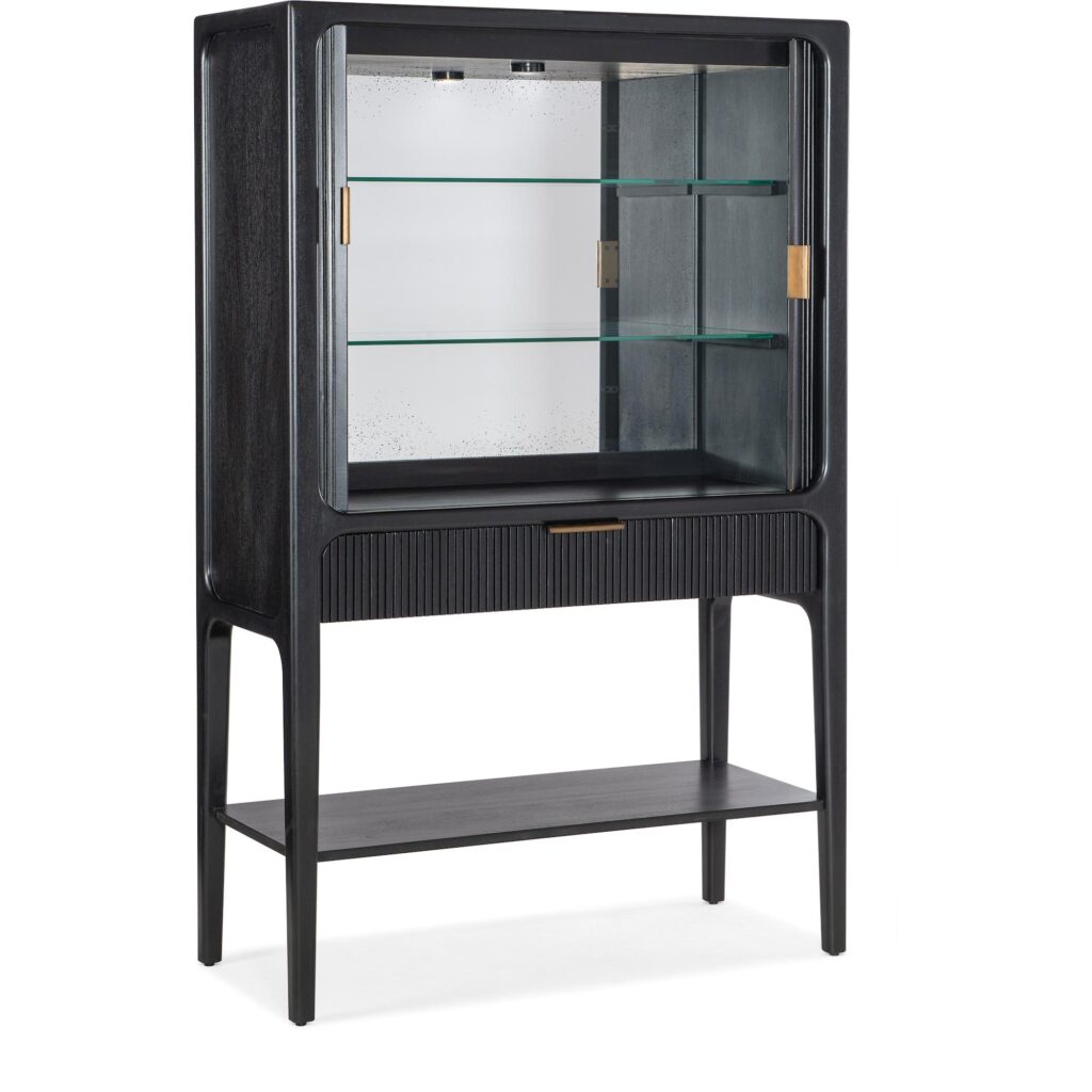 Archer Tambour Cabinet (Black) - Image 2