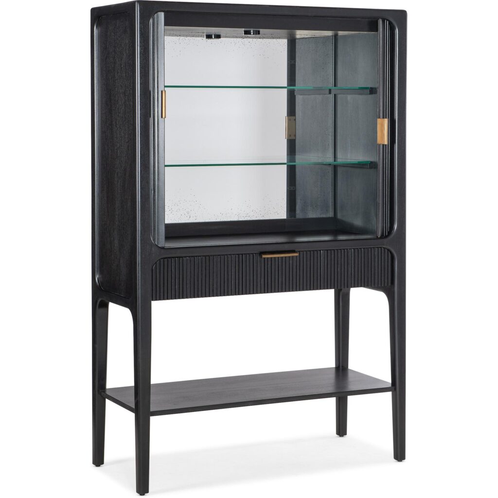 Archer Tambour Cabinet (Black) - Image 3