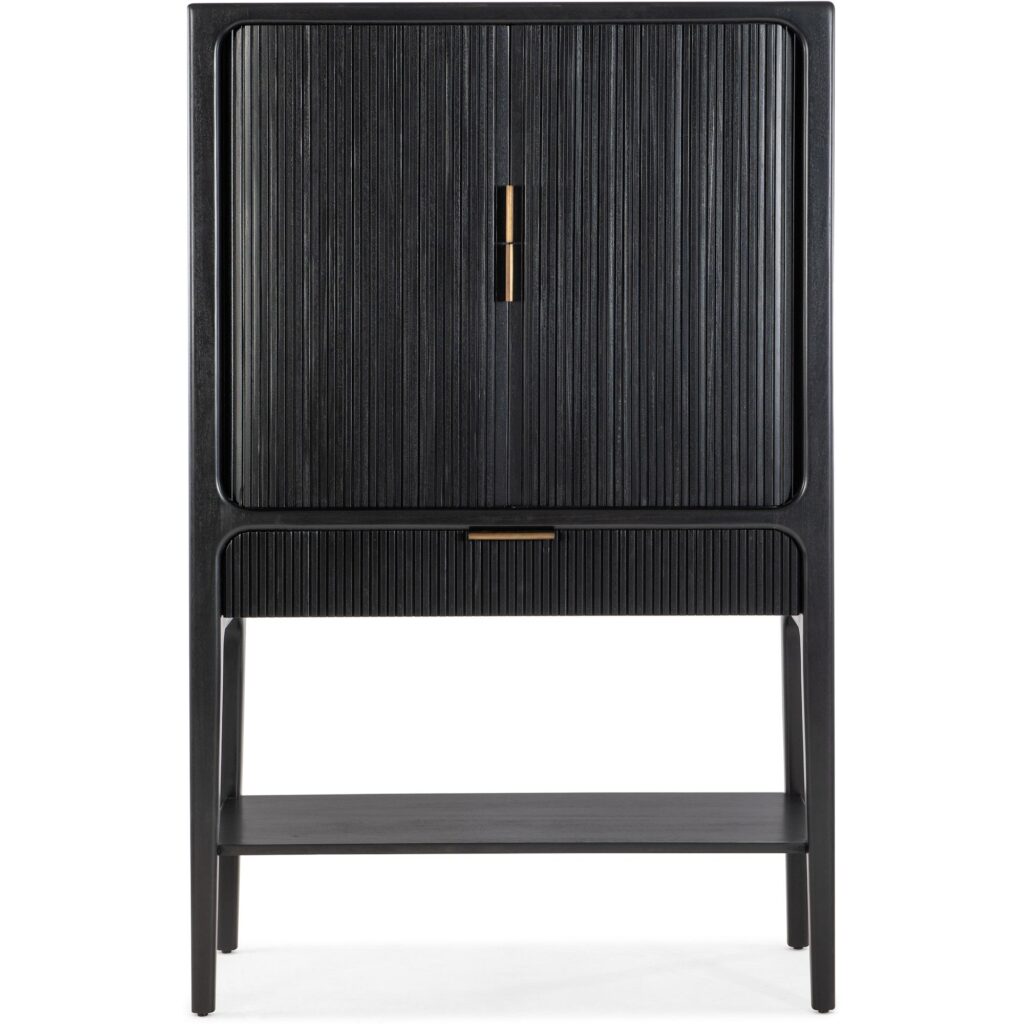 Archer Tambour Cabinet (Black) - Image 4