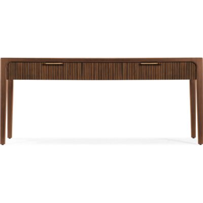 Archer Tambour Console Table (Chestnut) M22-85400-85 m22 85400 85 straight silo