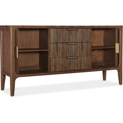 Archer Tambour Sideboard (Chestnut) M22-85410-85 m22 85410 85 open silo