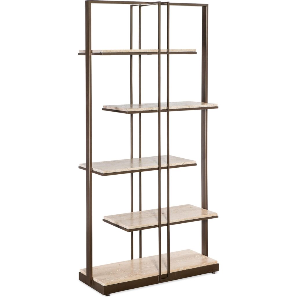 Granger Stone & Metal Etagere - Image 2