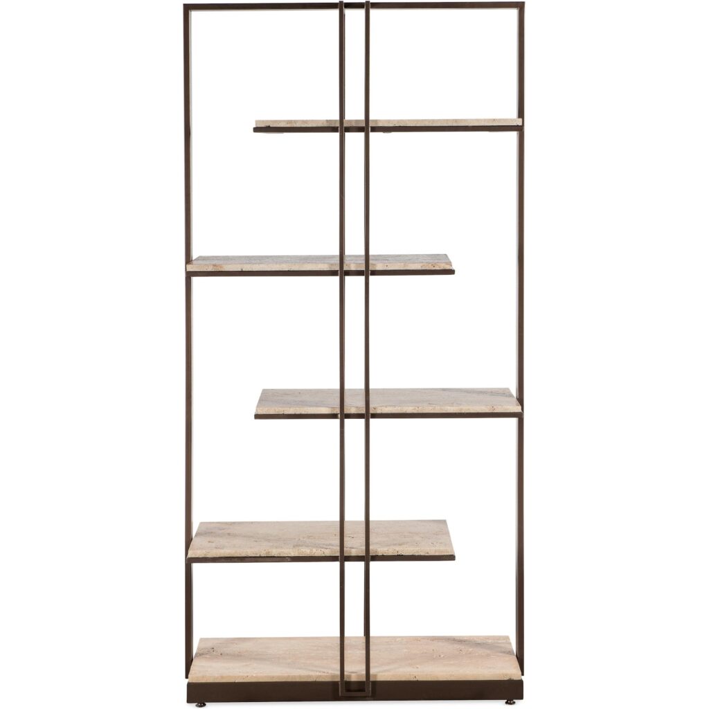 Granger Stone & Metal Etagere - Image 3