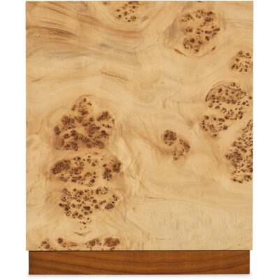 Auberon Burl Side Table M30-80113-80 m30 80113 80 straight silo3