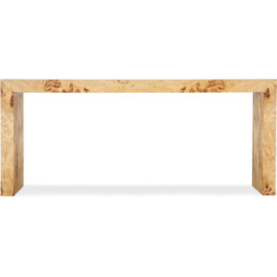 Auberon Burl Console Table M30-80151-80 m30 80151 80 straight silo2