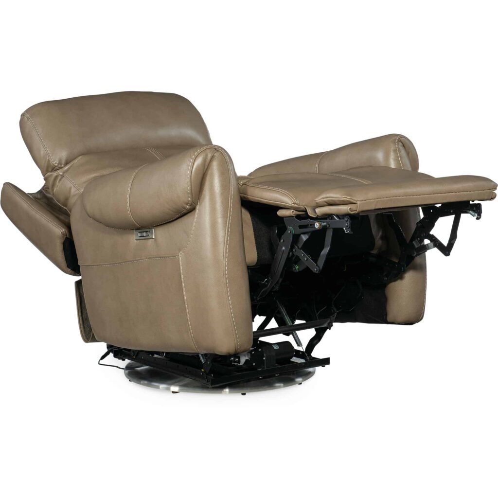 Sterling Swivel Power Recliner with Power Headrest - Image 3