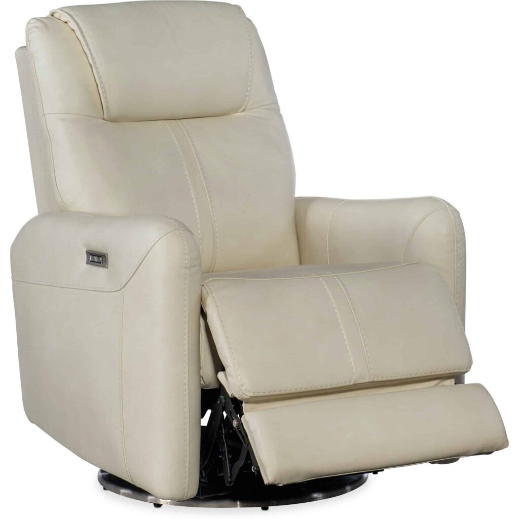 Steffen Swivel Power Recliner with Power Headrest - Image 4