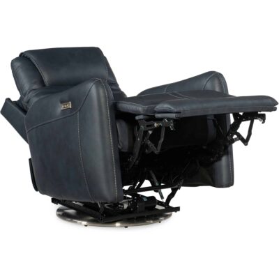 Steffen Swivel Power Recliner with Power Headrest RC601-PHSZ-049 rc601 phsz 049 full open silo