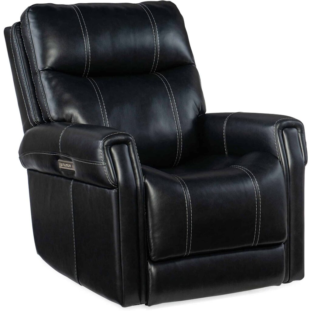 Carroll Power Recliner with Power Headrest and Lumbar